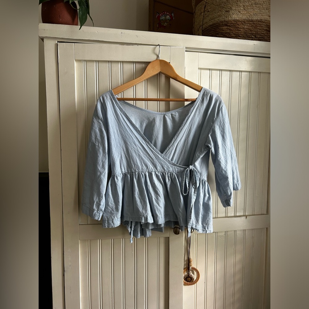 Wrap / tie top